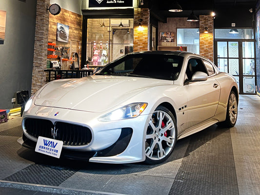 【Winson威聲】Maserati Granturismo 升級 安卓機/空調液晶-Upgrade Android Car Head Unit / android auto air condition