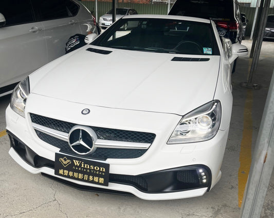 【Winson威聲】BENZ SLK-Class 升級 安卓機/前後行車記錄器-Upgrade Android Car Head Unit / Front And Rear Dashboard Camera