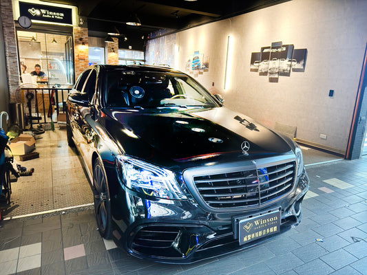 【Winson威聲】BENZ S-Class W222 升級 安卓介面盒/氣氛燈-Upgrade Interface Box / MultiColor Ambient Light