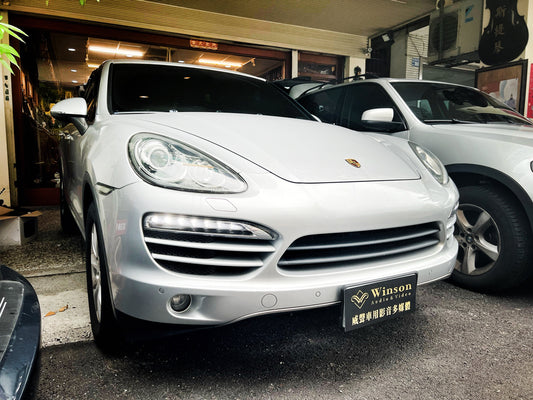 【Winson威聲】Porsche Cayenne 升級 安卓機加倒車顯影-Upgrade Android Car Head Unit / Backup camera