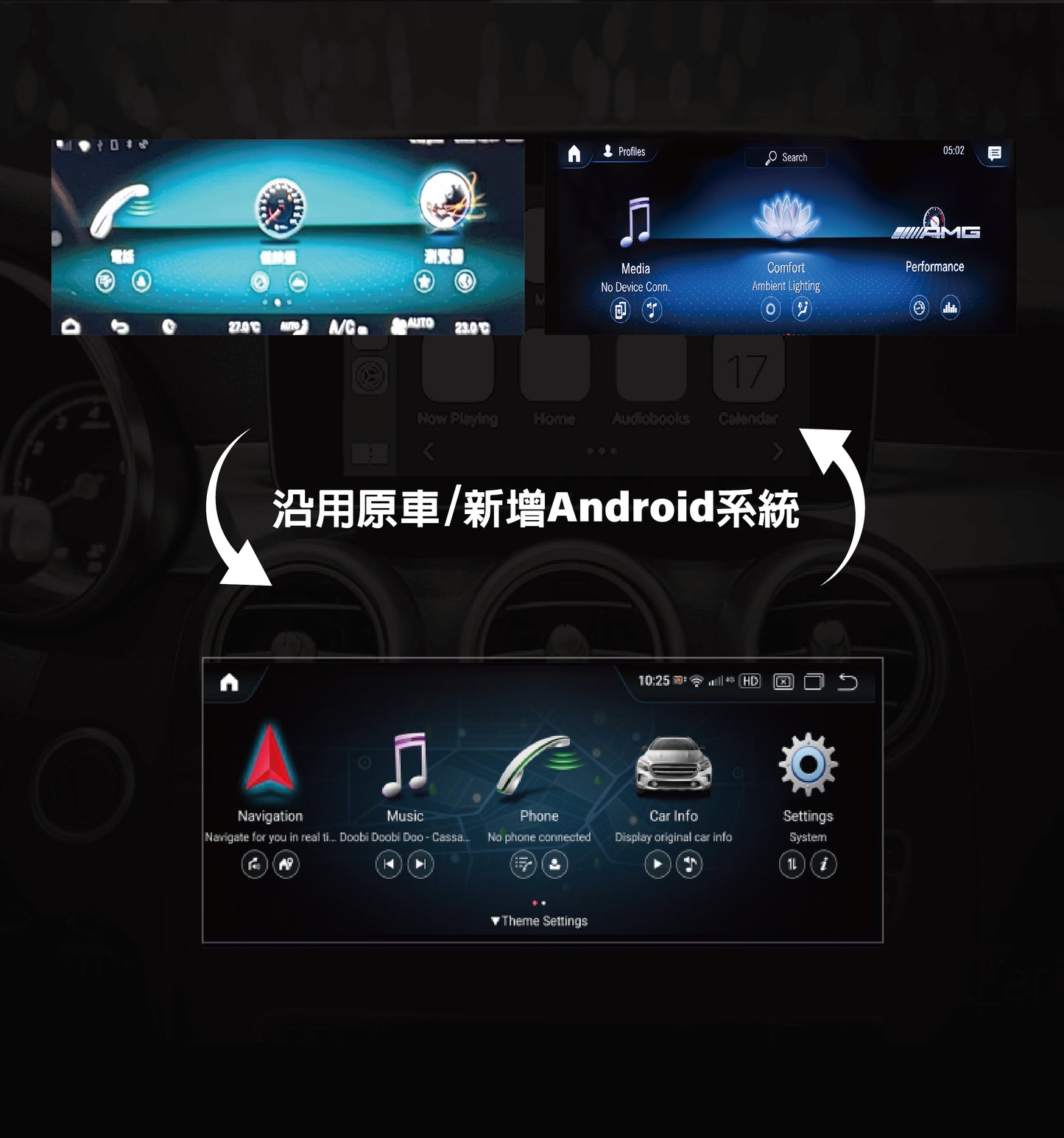【Winson威聲】BENZ BMW Porsche 賓士 寶馬 保時捷 專用安卓介面盒/原車有觸控皆可升級-全台到府安裝請先聯繫