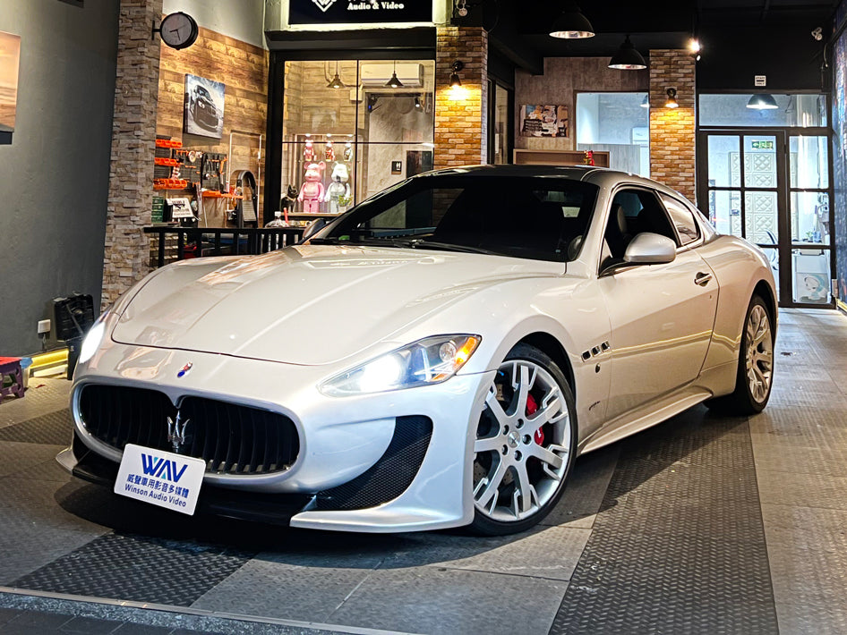 【Winson威聲】Maserati Granturismo 升級 安卓機/空調液晶-Upgrade Android Car Head Unit / android auto air condition