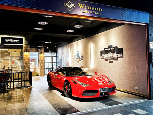 【Winson威聲】Ferrari 458 升級 免鑰匙一件啟動 遠程發動-Upgrade Keyless one-piece start Remote start