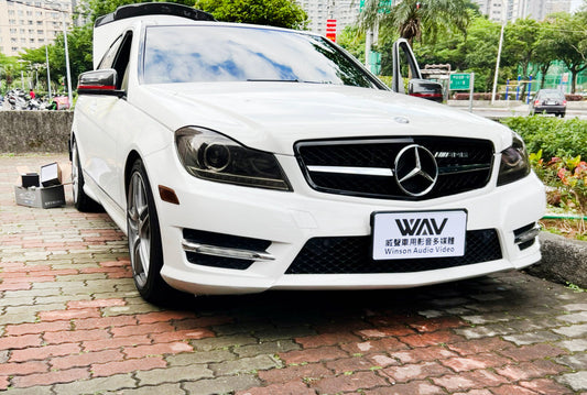 【Winson威聲】BENZ C-Class W204 升級 安卓機/前後行車記錄器-Upgrade Android Car Head Unit / Front And Rear Dashboard Camera