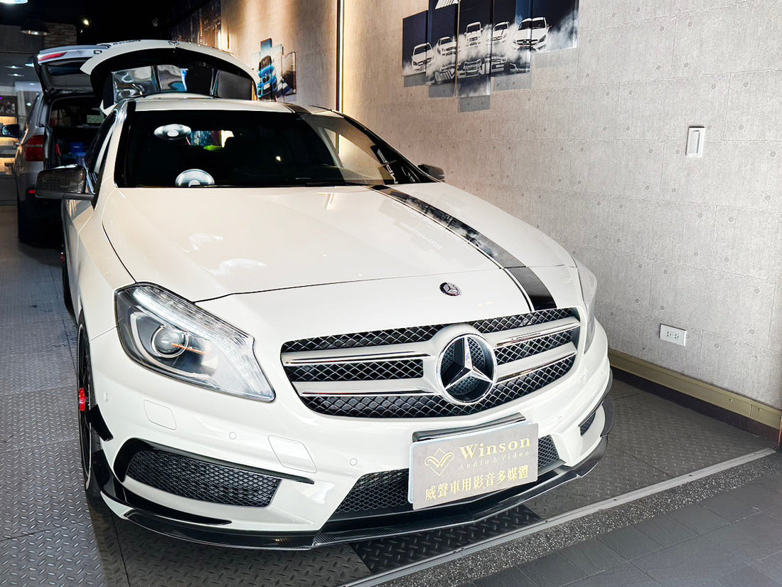 【Winson威聲】BENZ A-Class 升級 安卓機/前後行車記錄器-Upgrade Android Car Head Unit / Front And Rear Dashboard Camera