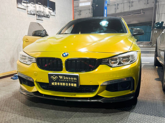 【Winson威聲】BMW 4Series F36 升級 原廠型鏡片式盲點偵測系統-Upgrade Blind Spot Detection