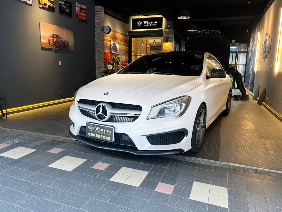 【Winson威聲】BENZ CLA-Class 升級 安卓機/前後行車記錄器/盲點偵測系統-Upgrade Android Car Head Unit / Front And Rear Dashboard Camera / Blind Spot Detection