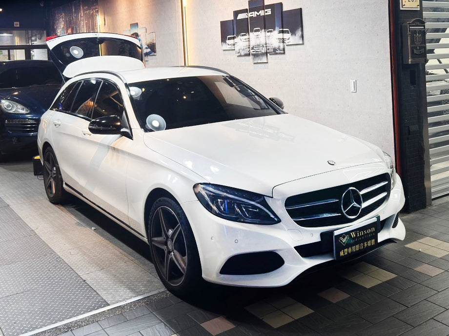 【Winson威聲】BENZ C-Class S205 升級 安卓機加倒車顯影-Upgrade Android Car Head Unit/Backup camera
