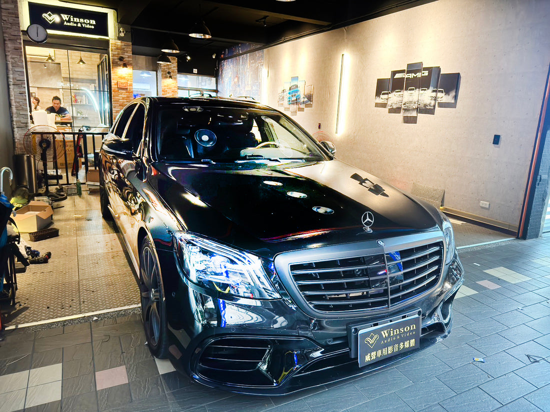 【Winson威聲】BENZ S-Class W222 升級 安卓介面盒/氣氛燈-Upgrade Interface Box / MultiColor Ambient Light