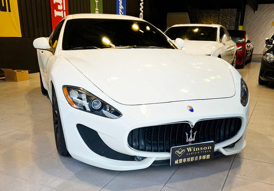 【Winson威聲】Maserati Granturismo 升級 安卓機/空調液晶-Upgrade Android Car Head Unit / android auto air condition