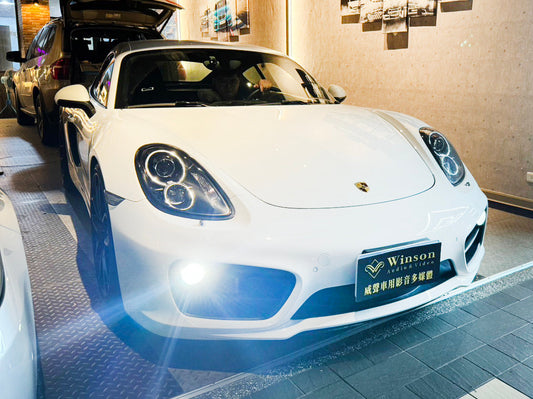 【Winson威聲】Porsche 981 升級 安卓機/盲點偵測系統-Upgrade Android Car Head Unit / Blind Spot Detection