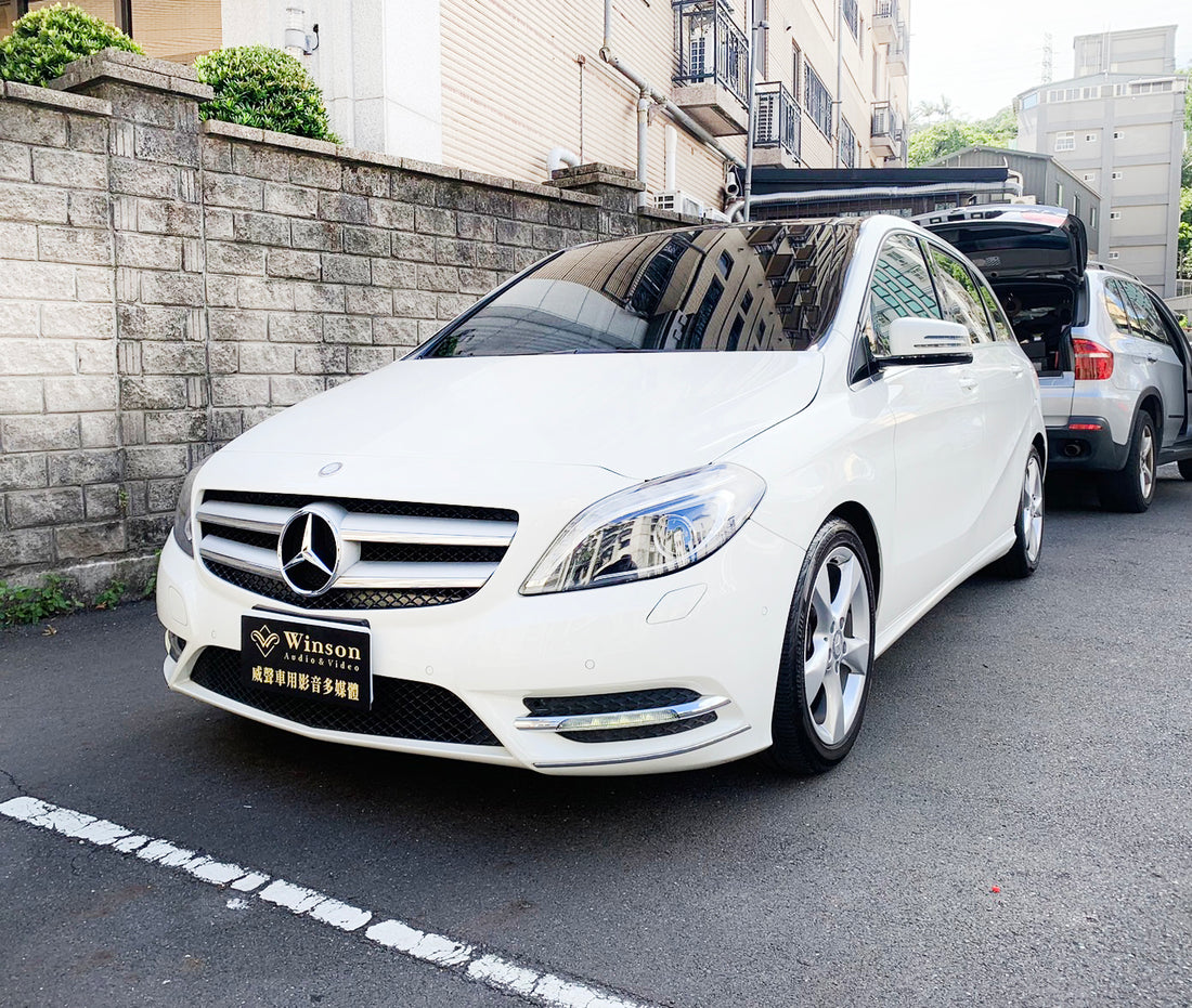 【Winson威聲】BENZ B-Class 升級 安卓機/前後行車記錄器/倒車顯影-Upgrade Android Car Head Unit / Front And Rear Dashboard Camera / Backup camera