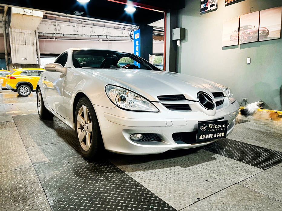 【Winson威聲】BENZ SLK-Class 升級 安卓機/前後行車記錄器-Upgrade Android Car Head Unit / Front And Rear Dashboard Camera