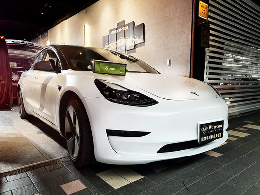 【Winson威聲】Tesla Model 3 升級 Dod 電子後視鏡-Upgrade screen rearview mirror