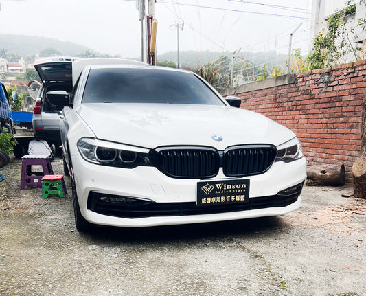 【Winson威聲】BMW 5Series G30 升級 原廠型鏡片式盲點偵測系統-Upgrade Blind Spot Detection
