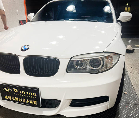 【Winson威聲】BMW Ｍ Series Ｍ1  升級 安卓機加BSD盲點偵測系統-Upgrade Android Car Head Unit / Blind Spot Detection