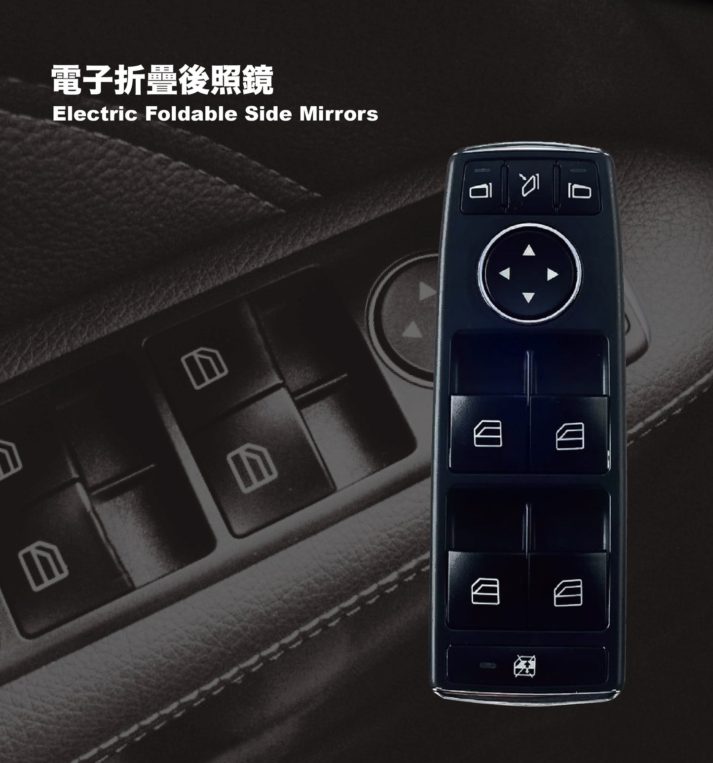 【Winson威聲】BENZ  賓士 全車系 手動升級電動電折/後視鏡電動折疊/電子折疊後視鏡-全台到府安裝請先聯繫